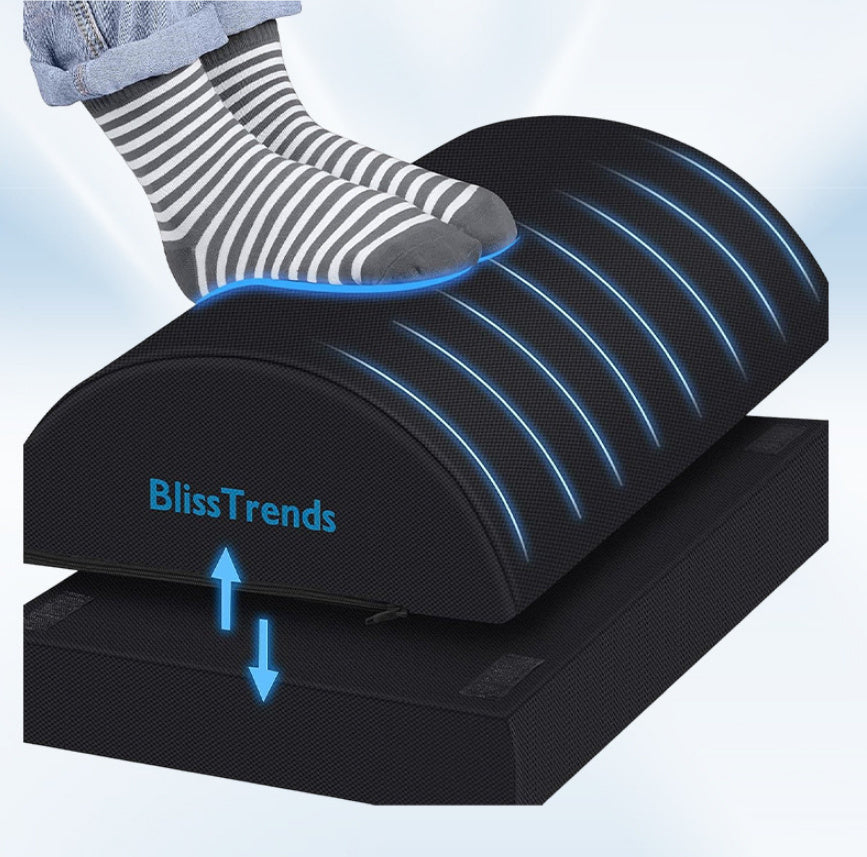 Adjustable Memory Foam Foot Rest Pad Leg Pillow