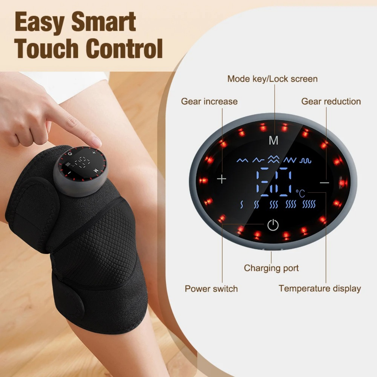 Multanixpress™ Smart Knee Therapy Massager