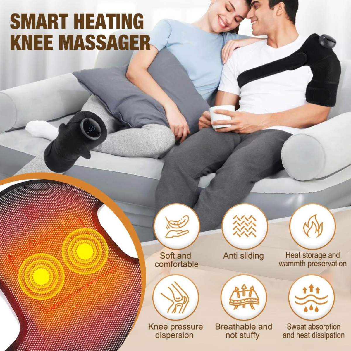 Multanixpress™ Smart Knee Therapy Massager