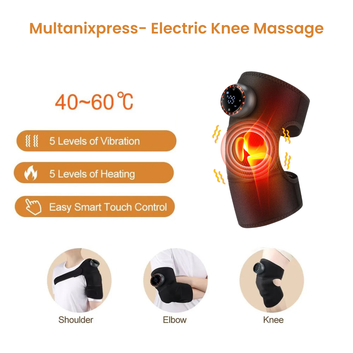 Multanixpress™ Smart Knee Therapy Massager