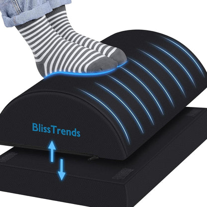 Adjustable Memory Foam Foot Rest Pad Leg Pillow